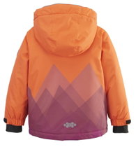 Killtec Winterjacke KW 106 (winddicht, wasserdicht, Schneefang, PFC-frei) neonorange Kleinkinder
